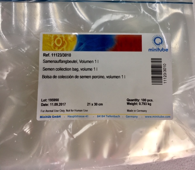 Semen Collection Bag without Filter