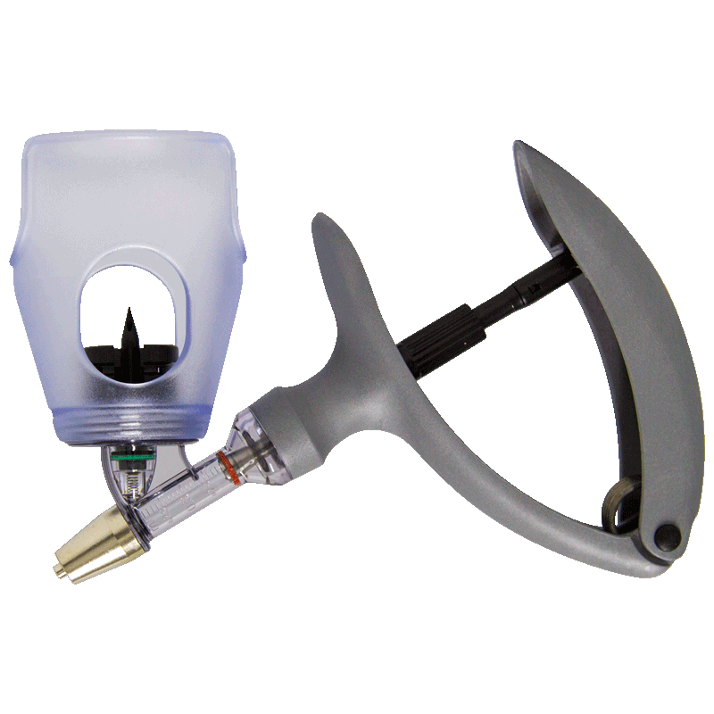 Vaccine Gun - HSW Eco-Matic 1ml - Bottle Attachment - ProSwine