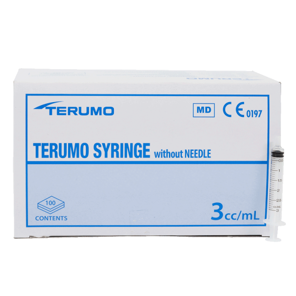 Syringes - Terumo - 3mL [100 Pack]