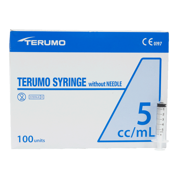 Syringes - Terumo - 5mL [100 Pack]