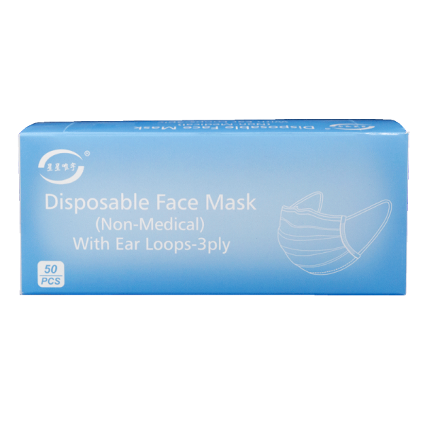 Medical Face Mask, HZPP Earloop 3ply