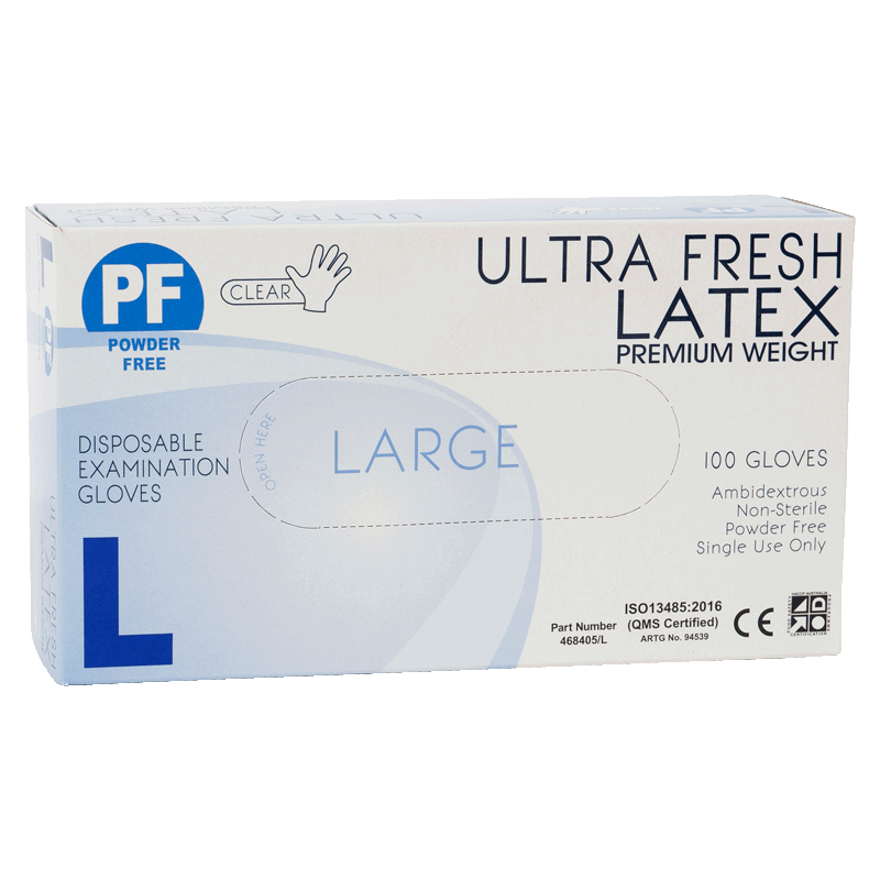 Gloves - Ultra Fresh - Latex LGE [100 Pack]