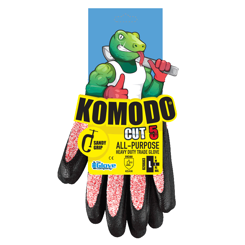 KOMODO Cut 5 All-Purpose Safety Gloves [Each]