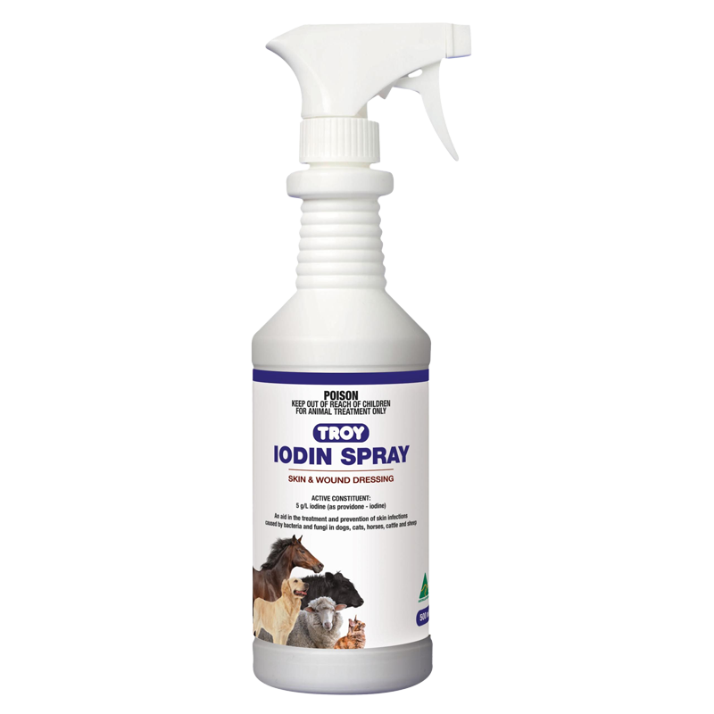 Iodin Spray Skin and Wound Dressing