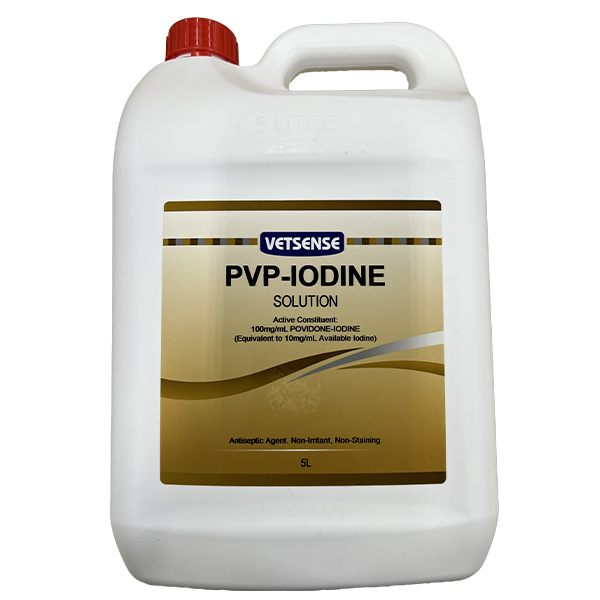 PVP Iodine Solution - Vetsense [5 L]