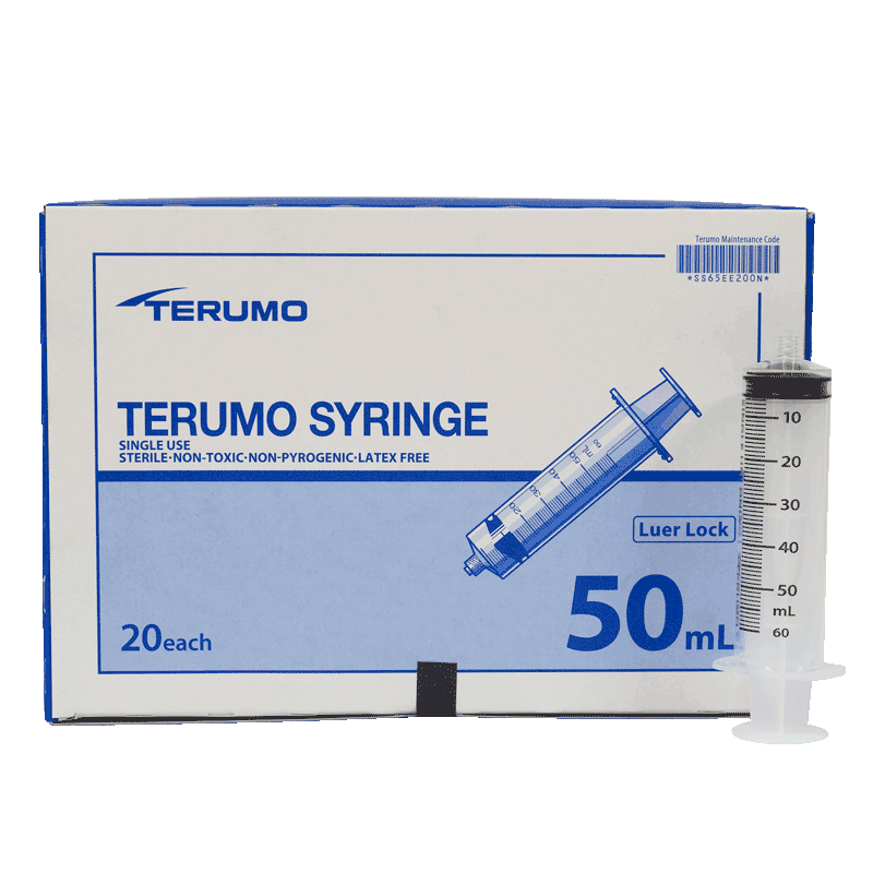 Syringes - Terumo - 50mL L/Lock [20 Pack]