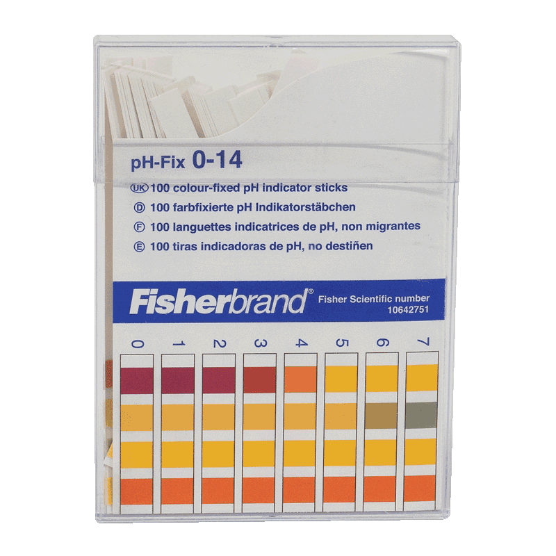 pH Indicator Strips (0-14) [100 Pack]