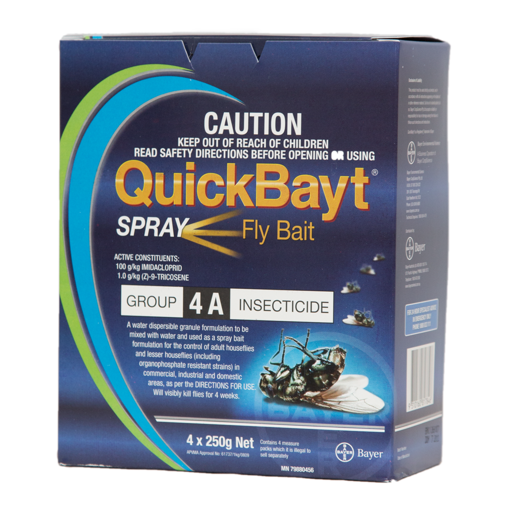 Quickbayt Spray Fly Bait [4 Pack]