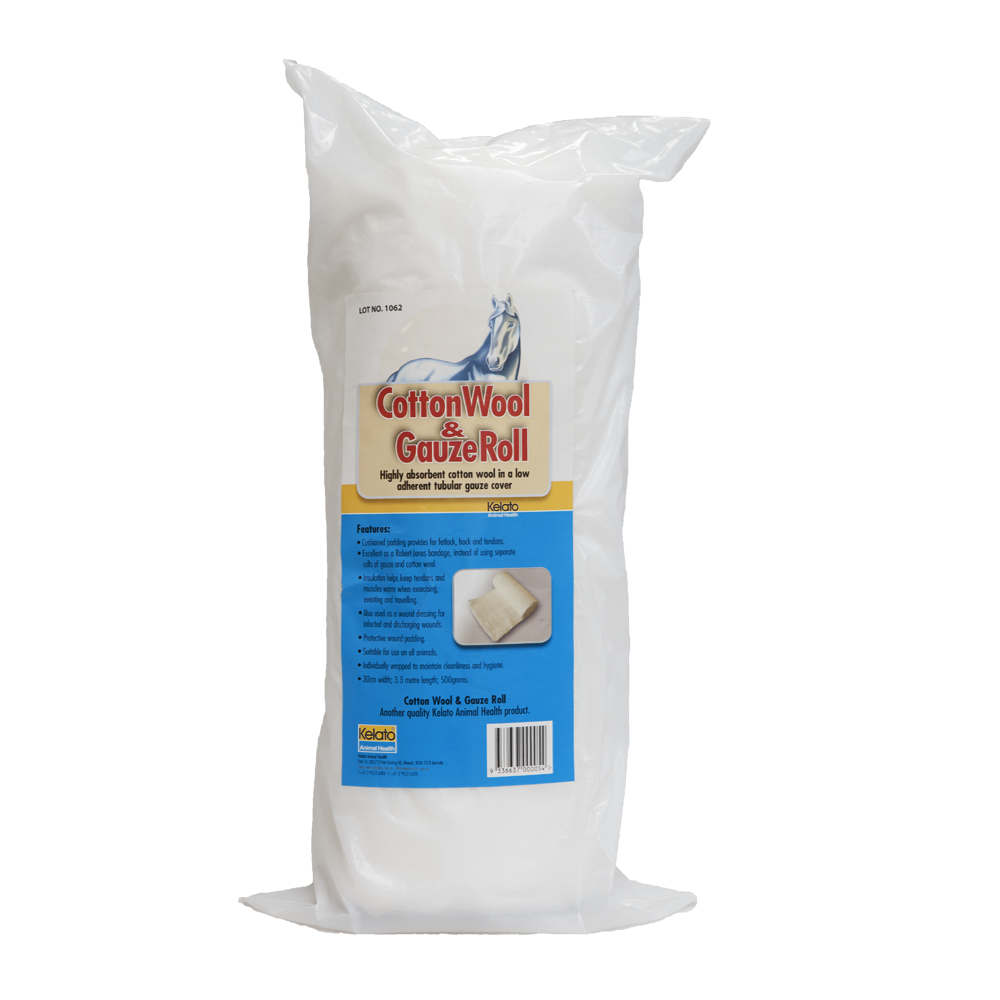 Cotton Wool & Gauze Roll - Kelato [500 gm]