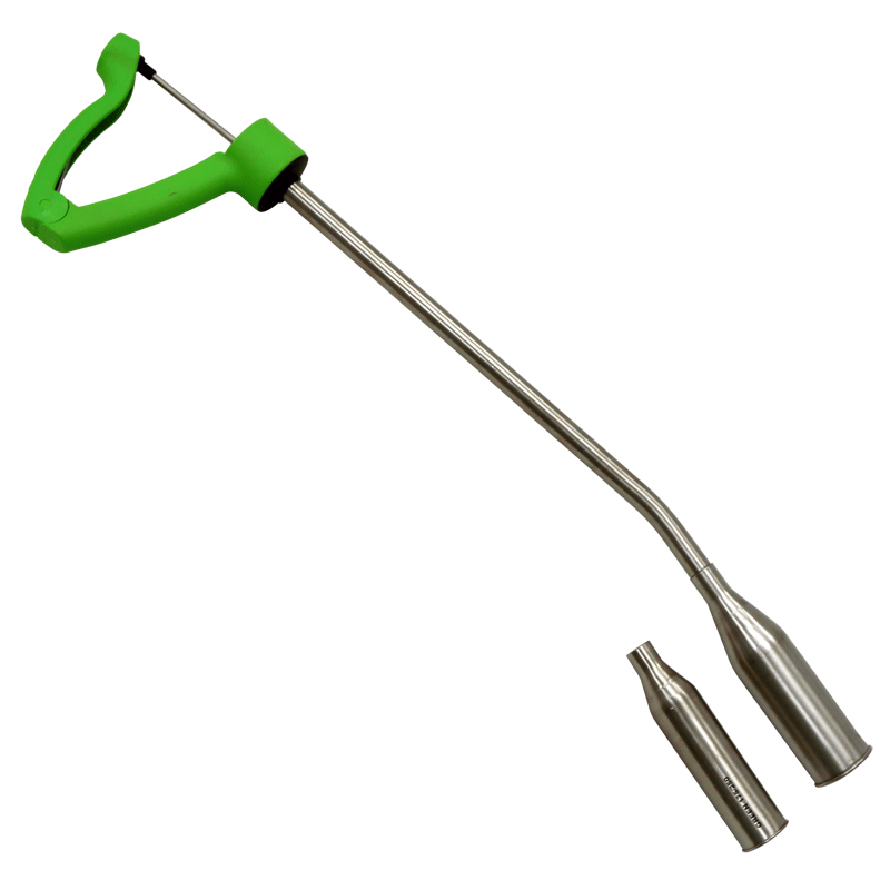 Agritrade Zinc Capsule Applicator for Cattle, Large, Green [Each]