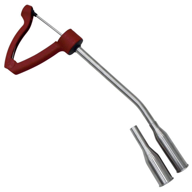 Agritrade Zinc Capsule Applicator for Cattle, Small, Red [Each]
