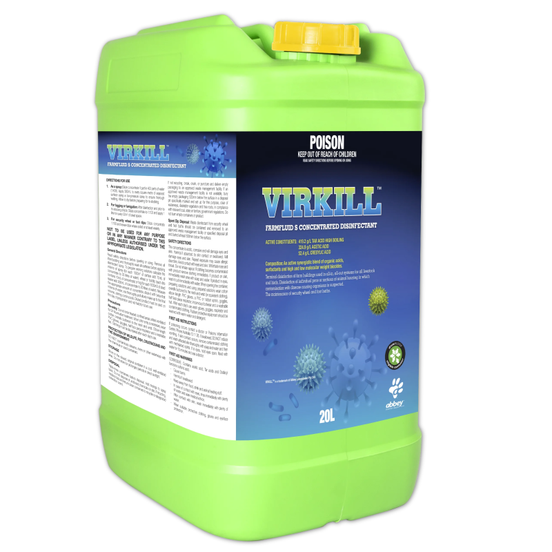 Virkill FarmFluid S Concentrated Disinfectant