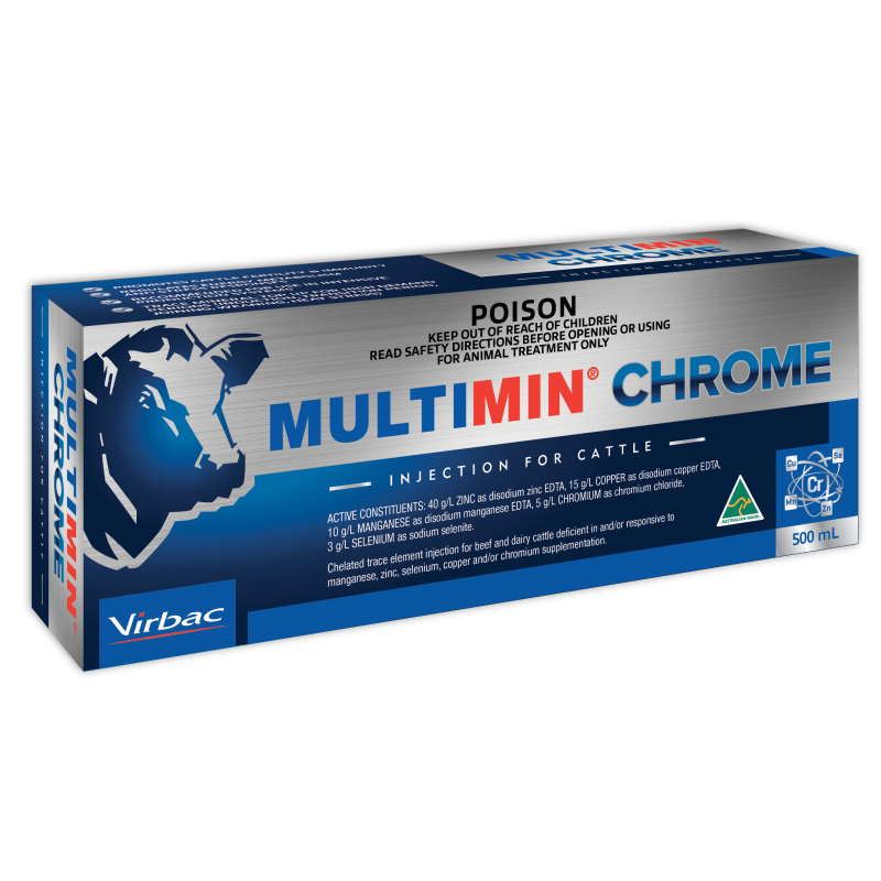 Multimin Chrome Injection for Cattle [500 mL]